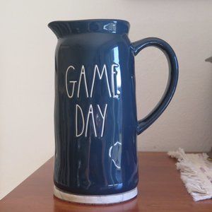 Rea Dunn Blue Game Day Drink Pitcher
